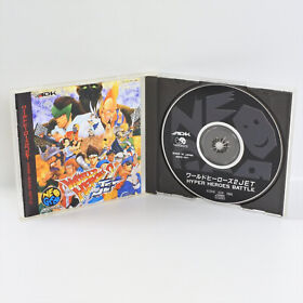 WORLD HEROES 2 II JET Neo Geo CD 2226 nc