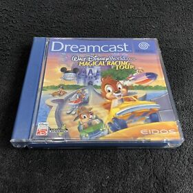 SEGA Dreamcast Magical Racing Tour ~ Walt Disney World Quest ~ FRA CD état neuf