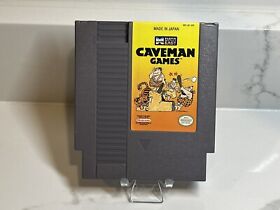 Caveman Games - 1990 NES Nintendo Game - Cart Only - TESTED!