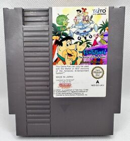 NES The Flintstones The Rescue of Dino & Hoppy - Tested- Cart Only