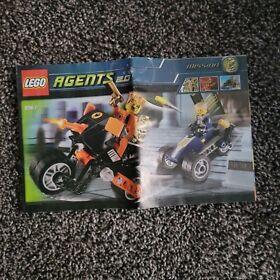  LEGO 8967 Agents Gold Tooth's Getaway instruction (Manual Only)