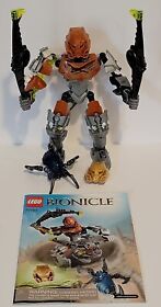 100% Complete & Retired Lego Bionicle Pohatu - Master of Stone (70785) w/ Manual