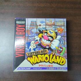 Wario Land Treasure Of Awazon For Virtual Boy