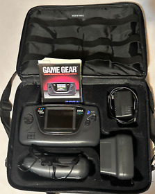 Sega Game Gear Handheld Console Bundle w/ Cases, Manuals, & Accessories *AS IS*