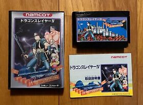 Dragon Slayer IV Famicom Nintendo Japan Namco NES 1987