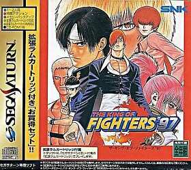 Sega Saturn Soft The King Of Fighters 97 With Extended Ram Cartridge