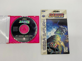 Darius Gaiden (Sega Saturn, 1996) Disc and Manual (No Case)