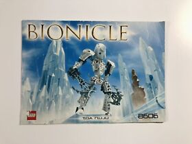 LEGO Bionicle Toa Metru (2004) Toa Nuju 8606 Instructions ONLY