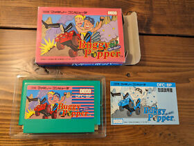 Buggy Popper (Bump N' Jump) - Famicom - Complete - US SELLER