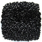 Black 3mm x 6mm Plastic/Faux Pearl Style Oat/Rice Beads ~500/~1500 (15% Off) pcs