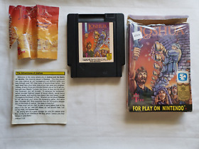 NES Joshua The Battle of Jericho + Box ( Real bad shape) + Manual( Damaged)