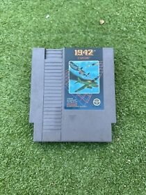 1942 NES - Nintendo Entertainment System (1986) 5-Screw Cart Tested & Working