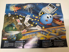 NES Nintendo HAI Game's poster ONLY! shows Lolo Air Fortress