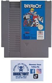 Paperboy Nintendo NES tested functional