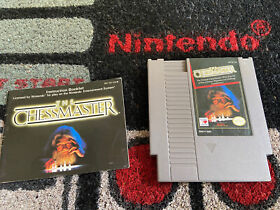 Chessmaster con manual (Nintendo Entertainment System, 1990) NES Chess Master