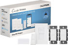 Lutron - Caseta Deluxe Smart Switch Kit - White