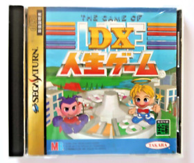 Sega Saturn SS The Game of Life DX Jinsei Game TAKARA Japan import Tested