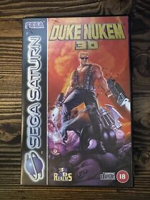 Sega Saturn "DUKE NUKEM 3D" complete with Manual