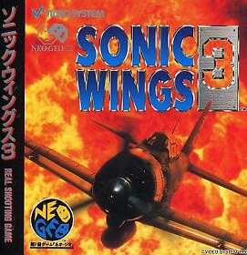 Neo Geo Cd Software Sonic Wings 3 Cd-Rom
