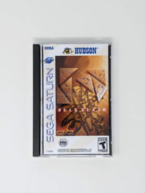 Bulk Slash - Sega Saturn game + longbox, sponge & protective case