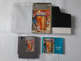 California Games - Nintendo NES - Great Condition - Boxed W/Manual - PAL A UKV