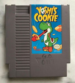 Yoshi's Cookie NES Nintendo Entertainment System 1993