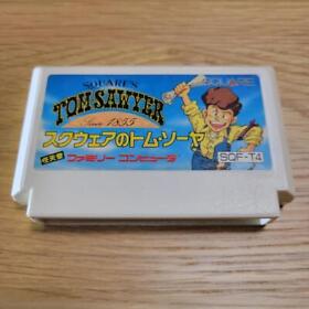 FC SQUARE'S TOM SAWYER Famicom NES Nintendo Cartridge