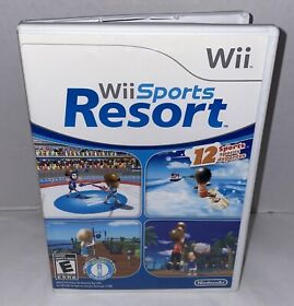 Wii Sports Resort (Nintendo Wii, 2009) Complete CIB Tested