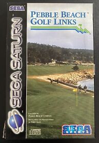 Pebble Beach Golf Links- Complete With Manual (Sega Saturn)