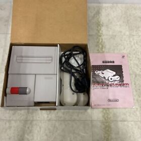 Nintendo New Famicom AV NES Console with Box HVC-NFF FC Japan Tested Working