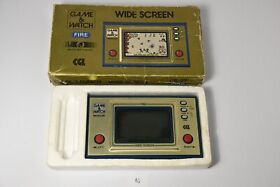 Vintage Boxed Nintendo Game And Watch Fire CGL Game 1981