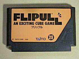 Famicom FLIPULL Nintendo FC NES game tested work authentic cartridge Japan JP