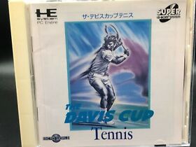Davis Cup Tennis (pc engine)(TurboGrafx-16, 1993) from japan #2576