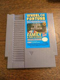 Wheel Of Fortune Family Edition - NES Nintendo Game