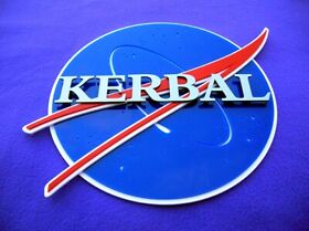 KERBAL NASA 3D SIGN art  UFO movie New series MOON SPACE lunar MARS star Saturn