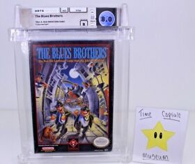 The Blues Brothers New Nintendo NES Factory Sealed WATA VGA Grade 8.0 B Rare NIB