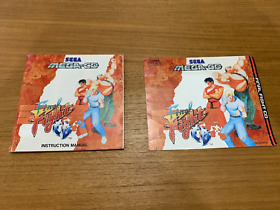 Sega Mega CD - Final Fight CD - Manual & CD Case Cover Cut Out Only - PAL