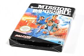 Nintendo NES, Mission: Impossible PAL NES-U4-NOE, IMBALLO ORIGINALE, istruzioni