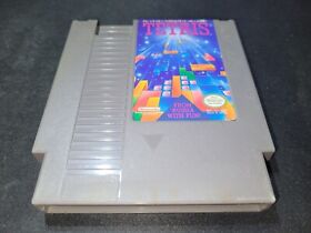 Tetris 1 The Original ! Authentique Nintendo Nes Exmt Condition Jeu Cartouche