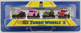 Vintage 1989 Galoob Micro Machines Turbo Wheels #5 - Sealed / Cut Card