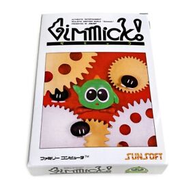 GIMMICK - Replacement empty box spare case for Famicom game