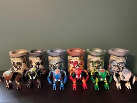 Lego Bionicle Bohrok Collection #8560 thru #8565 - Set of 6 Figures