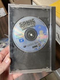 Sonic 3D Blast (Sega Saturn, 1996) Long Box No manual