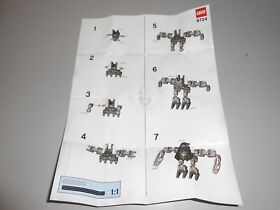 Lego Bionicle Matoran of Voya Nui Garan 8724 Instructions