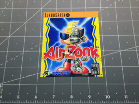 Air Zonk TurboGrafx-16 cover decal sticker retro video game tg16 Turbo Grafx 16 
