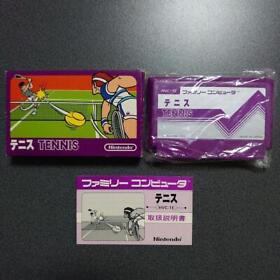 Tennis Nintendo Famicom NES 1983 Sports Retro  Japan Action Game