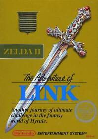 Zelda II: die Abenteuer von Link für Nintendo Nes Vintage 1E