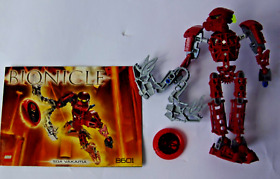 Lego Set Bionicle 8601 2004 Kanoka Disk Launcher Toa Vakama original instruction