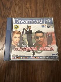 Confidential Mission Dreamcast - Complete With Manual
