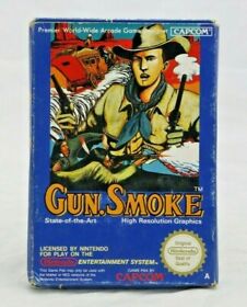 Gun Smoke PAL EUROPE NES Import CIB North American Seller 